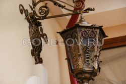 Sconce "Old Town" with a monogram