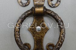 Handle for doors (decorative) L-95 h-230 d-110  (Размеры приблизительные) 1 item 