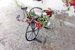 Подставка для цветов «Велосипед»