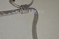 Набор для камина с железной ручкой (4 элемента) L-340 h-850 d-340 (Размеры  приблизительные) 
